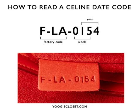 celine ce00/13|celine date code examples.